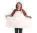 Chef Revival 600BAW Poly Cotton Extra Wide Bib Apron with Pencil Pocket, 30 by 38-Inch, White
