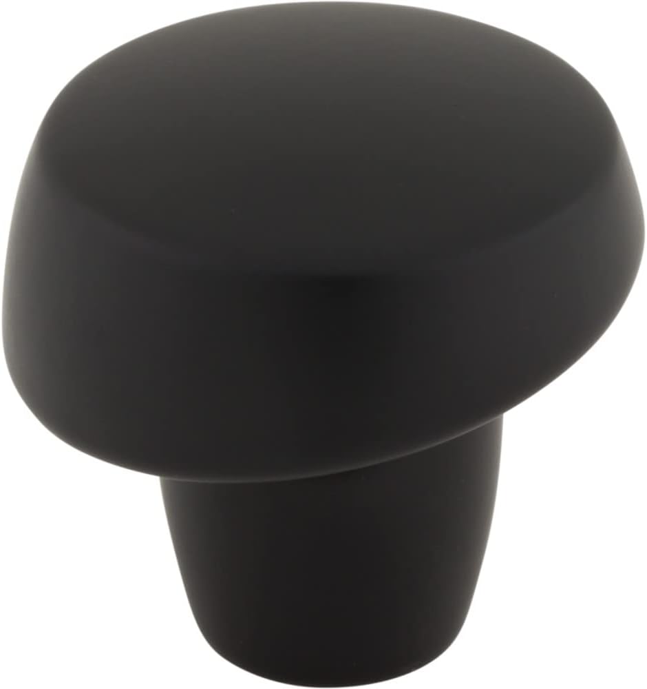 Top Knobs Florham Slant Knob 1 1/4 Inch Brushed Satin Nickel