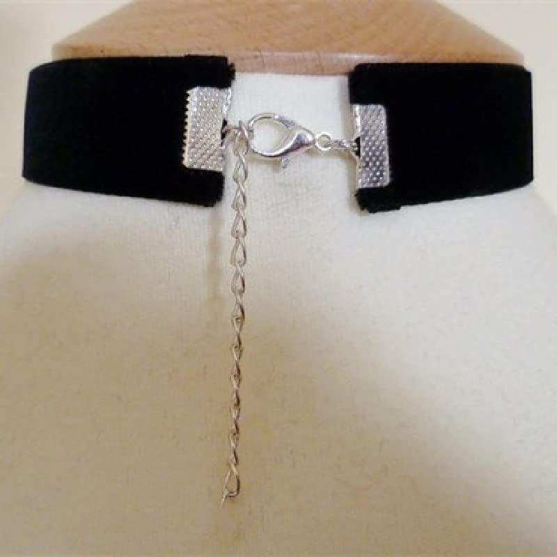 Fluwelen Rode Hanger Kraag Choker Ketting Goth Sieraden Gift voor Vrouwen Meisjes, Fluweel Metaal Kunstmatige Rode Steentjes Fluwelen Rode Hanger Kraag Choker Ketting Goth Sieraden Gift voor Vrouwen Meisjes, Fluweel Metaal Kunstmatige Rode Steentjes