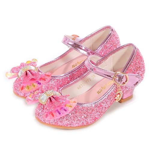 Princess Shoes Toddler Dress Shoes for Girls with High Heels - Comfortable & Stylish (Size 2-13)2