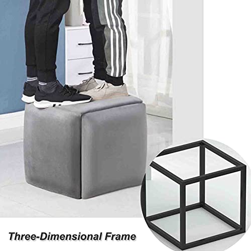 Tabouret ottoman gain de place pour optimiser les petits espaces