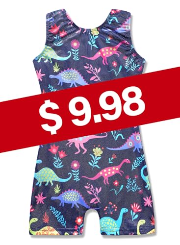 hoziy gymnastics leotards for girls unicorn aurora rainbow mermaid dinosaur cupcake sparkle biketard toddlers kids children