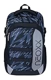 neoxx Schulrucksack mit Laptopfach Active Pro School Backpack Stormchaser dunkelblau