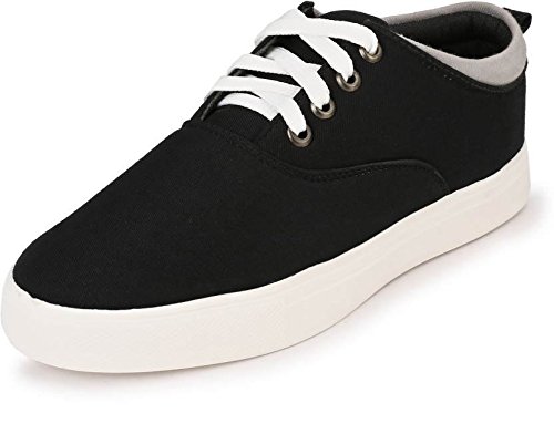 Black colour casual shoes Clearance