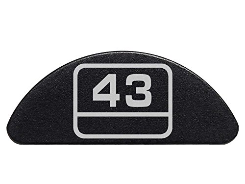 for Glock 43 9MM Grip Frame Plug Black G 43 Model Logo