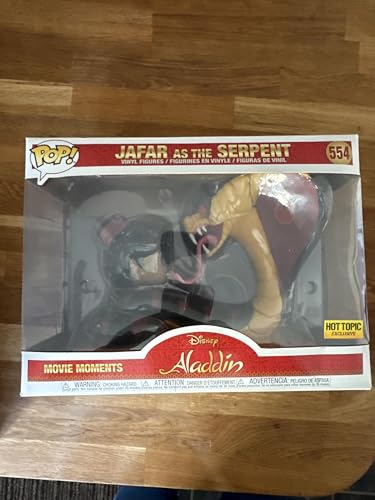 Funko Pop Jafar AS The Serpent 554 Aladdin Figure 15 cm Movie Moments Disney #1