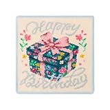 【1I7525012525028】ハッピーバースデープレゼント ハンカチ