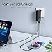 Surface Pro Charger 65W, Surface Laptop Charger for Microsoft Surface Pro 9/8/7+/7/6/5/4/3 Surface Laptop 5/4/3/2/1/Studio, Surface Book 2/1, Surface Go 3/2/1 Support 44W, 36W,6FT Power Cord