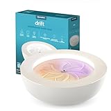 Homedics Drift Sandscape, Perpetual Motion Machine, Zen Garden, Meditation Accessories, Decorative Sandscape, Bluetooth, iOS, Android 21 Inch (Large), Cream