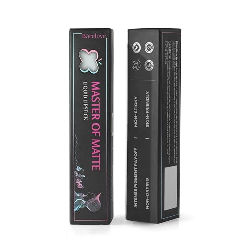 Image of BARELOVE Master of Matte Liquid Lipstick for Women with Matte Finish One Swipe Application | Glides Smoothly | Highly Pigmented | Long Lasting | Transferproof | Waterproof | 9 ml | 807-Petal Glow