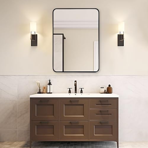 Fabuday Black Bathroom Mirror 24X36 Inch thumb #3