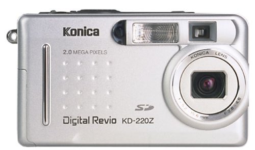 Konica KD-220Z Digitalkamera (2,0 Megapixel)