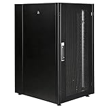 INSTALACIÓN: El armario Rack de tipo pie se suministra desmontado. Se incluye un manual de instalación. La tapa superior está adaptada para la instalación de 4 ventiladores de 120 mm de lado, que no vienen incluidos. Incluye 4 pies de nivelación para configurar el armario en una posición fija, estable y ajustable en altura o portable. Además, dispone de ranuras en la base para instalar ruedas si así se desea.