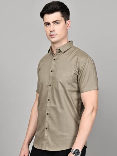 Image of Majestic Man Men's Cotton Slim Fit Shirt