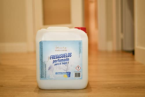 KIMIA - Fregasuelos Clean Clothe 5L | Fregasuelos Perfumado para Hogar | Limpiador de Suelo | Limpieza Profunda | Aroma a Ropa Limpia | Fragancia Fresca y Duradera | Para Todo Tipo de Superficies - imagen 2