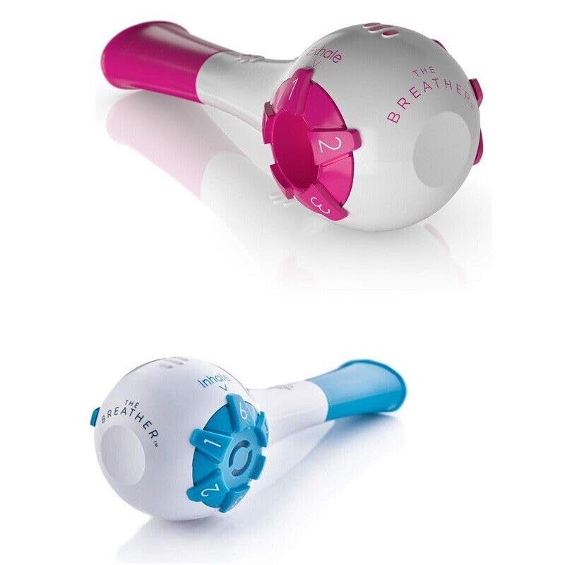 Portable Lung Trainer Breathing Exercise Lung Recovery Respiratory Muscle Traini