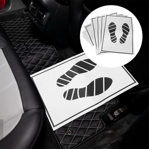 Alfombrillas para coche de papel desechables evitan tapicerías sucias en talleres 7