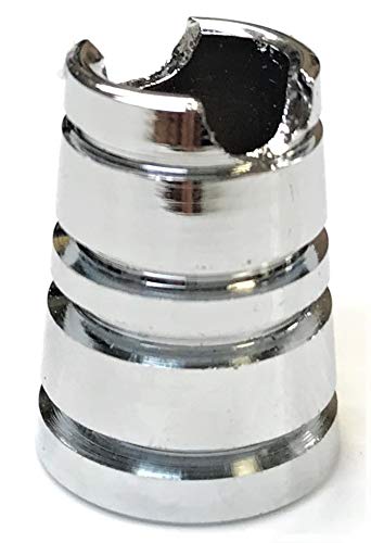 Eclipse Novelty Silver and Gold Metal Cigarette Snuffer Butt, Smoke Head Stop, 4ct, BUTT110S-4