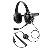 Arrowmax AHDH0032-BK-M7 Noise Cancelling Headset for Motorola HT-1000 MT2000 MT2100 MT6000 MTS2000...
