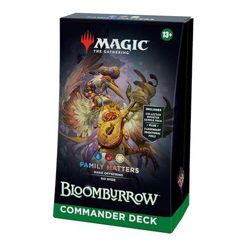 Magic The Gathering Mazo de Commander de Bloomburrow, Asuntos Familiares (Version Anglaise)