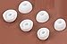 Replacement Earbuds Tips Silicone Ear Tips Compatible with Bose New QuietComfort Earbuds, Earphones Eartips Earpads Ear Caps S/M/L 3 Size 6 Pairs,White 803w