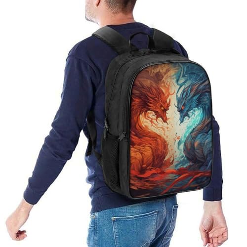 Mochila infantil 3D Evil Dragon con relieve y bolsa escolar de gran capacidad 5
