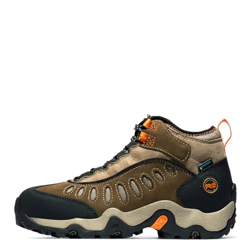 Timberland PRO Men's Mudslinger Steel Safety Toe Waterproof Industrial Hiker Work Boot4