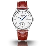Material del reloj: esfera redonda simple, diseño ultrafino con rayas multicolores reemplazables. Espejo de cristal de alta dureza, resistente a los arañazos y al desgaste.