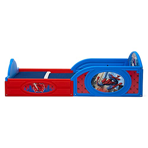 Image of Delta Toddler Bed Spidey Friends Guardrails Jpma Certified 15 Months Up