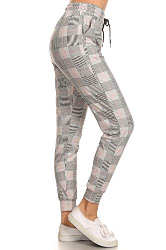 Image of Leggings Depot Premium Jogger Women's Popular Print High Waist Track Pants(S-XL)