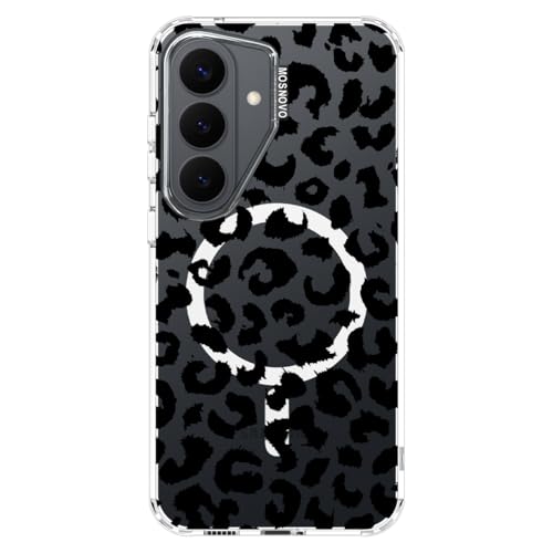 Coque antichoc Samsung S26 Plus magnétique léopard MOSNOVO
