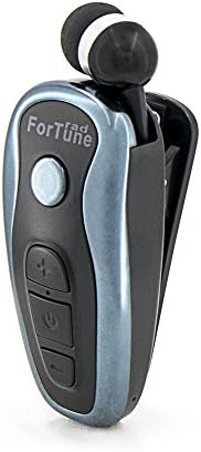 FortuneTrade Bluetooth Wireless Cell Phone Earbuds earpiece Clip on Noise canceling