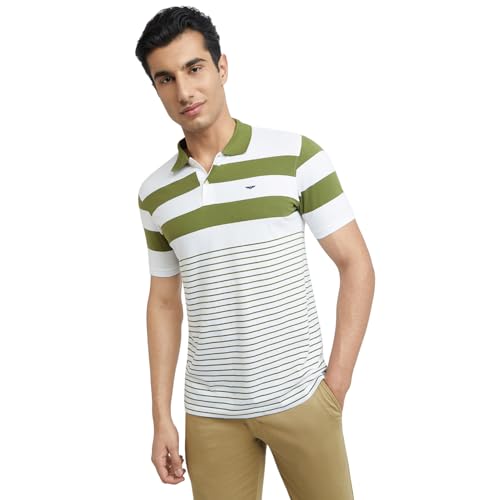 Image of Park Avenue Men's Cotton Regular Fit T-Shirt