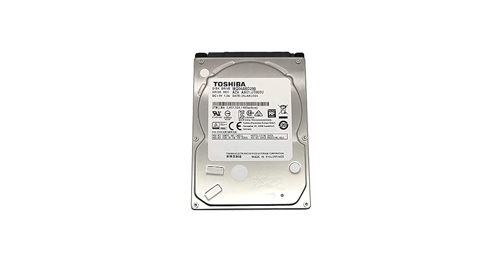 Amazon.com: Toshiba 2TB 5400RPM 128MB Cache SATA 6.0Gb/s 2.5