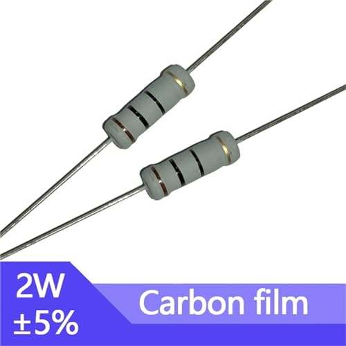 Résistance 2W 5% à couche de carbone stable pour montage électronique durable - 5