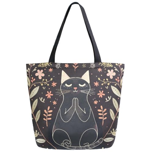 Stylish Funny Cute Pattern Big Handle Bag Extra Large Shoulder Tote Bag for Beach Travel Weekender Gym Grocery Shopping