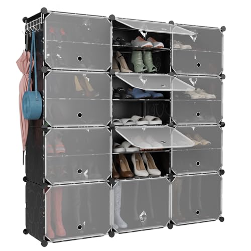 Meuble à chaussures de 12 compartiments pour un couloir toujours impeccable et ordonné