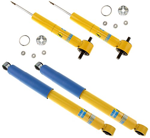 NEW BILSTEIN FRONT & REAR SHOCKS FOR 07-14 CHEVY TAHOE & GMC YUKON, INCLUDING BASE, HYBRID, SLE, SLT, 46MM GAS PRESSURE SHOCK ABSORBERS, 2007 2008 2009 2010 2011 2012 2013 2014