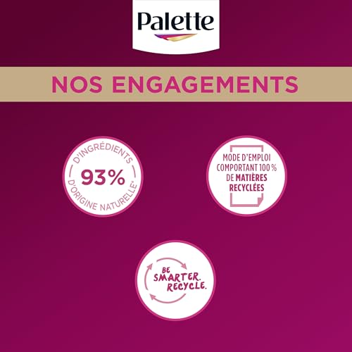 Palette, coloration permanente creme soin, couverture 100% cheveux blancs, couleur longue duree jusqu’a la prochaine coloration, 8.7 (7.7) blond terracotta – vue 8