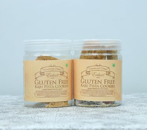 Image of Kaju Pista (Pack Of 1) || Eggless Cookies | High Protein & Fibre | Healthy | No additives & Preservatives | Cashew | Pista (Pack of 2)