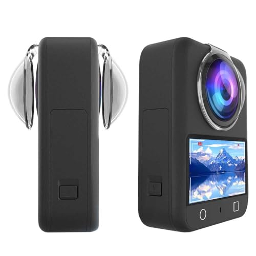 �yPCATEC�zDJI OSMO 360 �Ή� �K���X �����Y�v���e�N�^�[ �ی�J�o�[ 9H ���� �\�ʃR�[�e�B���O�ɂ����̔��˂�}���A�d�x�����߁A�h���������� �ی�t�B���� �A�N�V�����J���� �A�N�Z�T���[ �݊��i (DJI OSMO 360, �N���A)