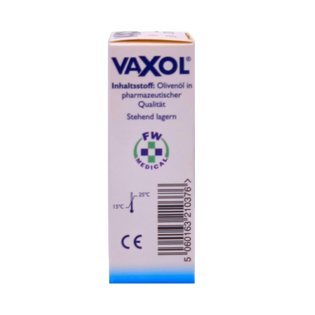 Vaxol Ohrenspray 3x 10 ml I Zur Aufweichung & Entfernung von Ohrenschmalz I Natürliche Ohrenpflege mit Olivenöl für Erwachsene & Kinder I Pflege bei Ohrstöpseln I Spar-Set plus Pharma Perle give-away