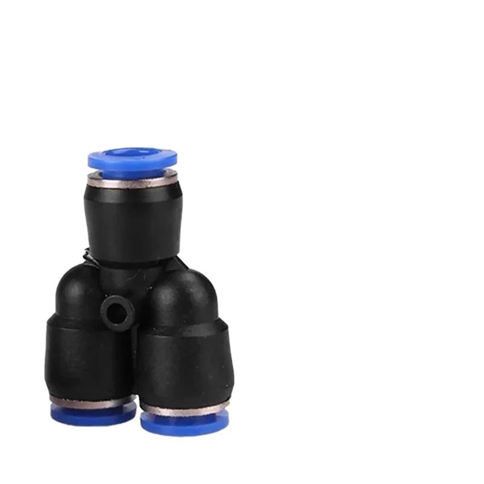 Accesorios de manguera de 6 mm y 8 mm con conector neumático en Y para agua y aire