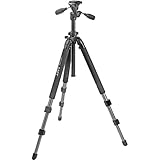 Slik Pro 500DX Tripod with 3-Way Pan/Tilt Head