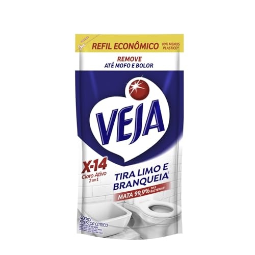 Veja X14 Limpador Tira Limo 400ml Refil Veja X14 Limpador Tira Limo 400ml Refil