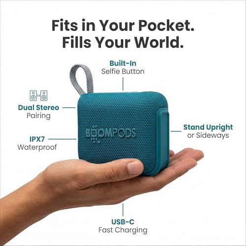 Mini enceinte Boompods Beachboom antichoc pour écouter partout sans risque