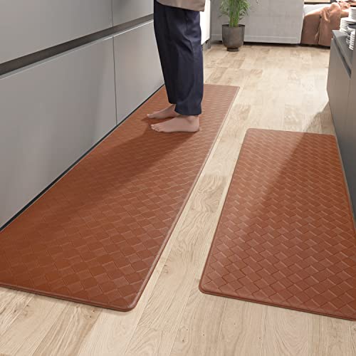Color G Alfombra Cocina 44 x 75 + 44 x 150 cm Marrón