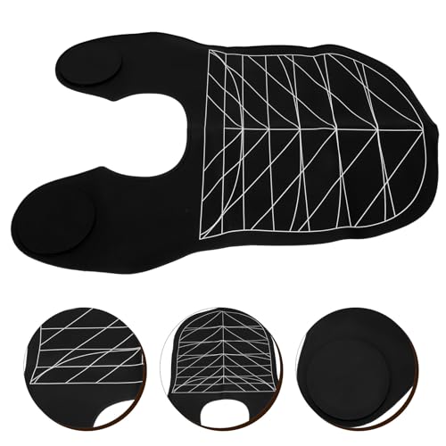 Capa de salón de silicona con cubierta impermeable para hombros y cuello para barbería profesional miniatura 7