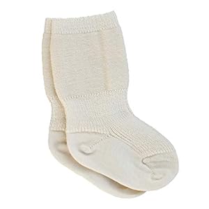 Grödo Foster Naturel, babysokken voor meisjes en jongens, van 100% biologische merinowol