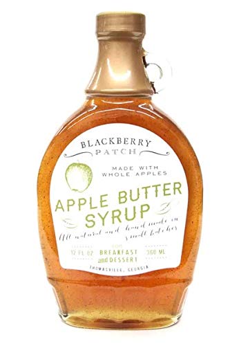 Blackberry Patch Whole Apple Butter Syrup 2 Pack (12 oz Each) - Made in Small Batches - Apple Butter Syrup for Breakfast and Dessert - Two Pack, 24 oz Total - Thumbnail 3